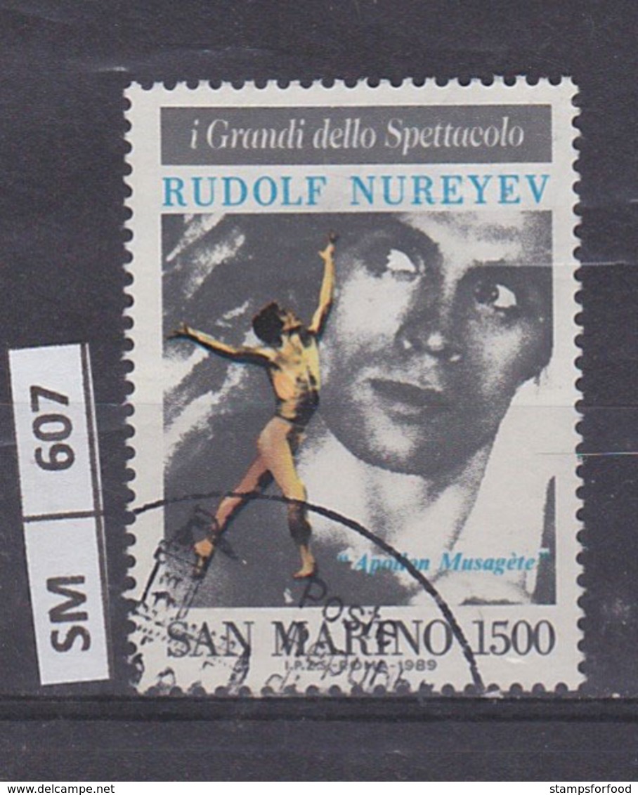 SAN MARINO  1989	I Grandi Dello Spettacolo L. 1500 Usato - Used Stamps