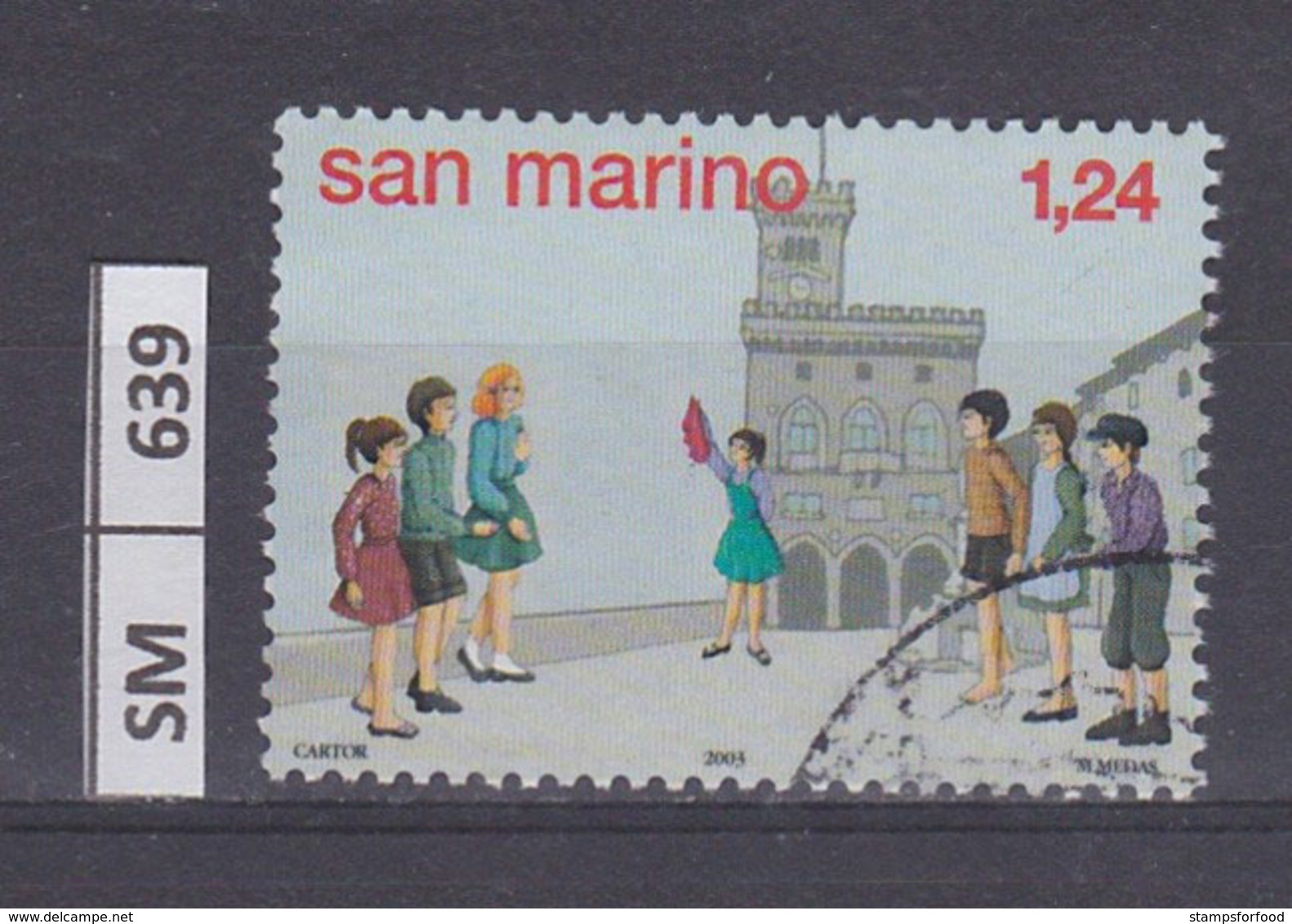 SAN MARINO      2003	Amarcord  1,24  Usato - Usados