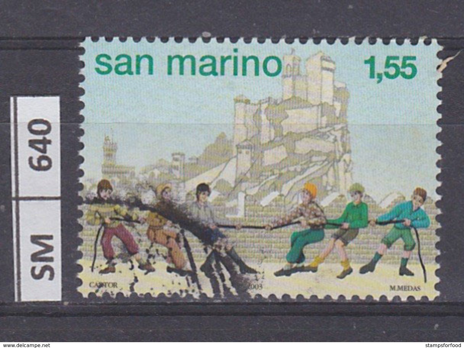 SAN MARINO      2003	Amarcord  1,55  Usato - Gebraucht