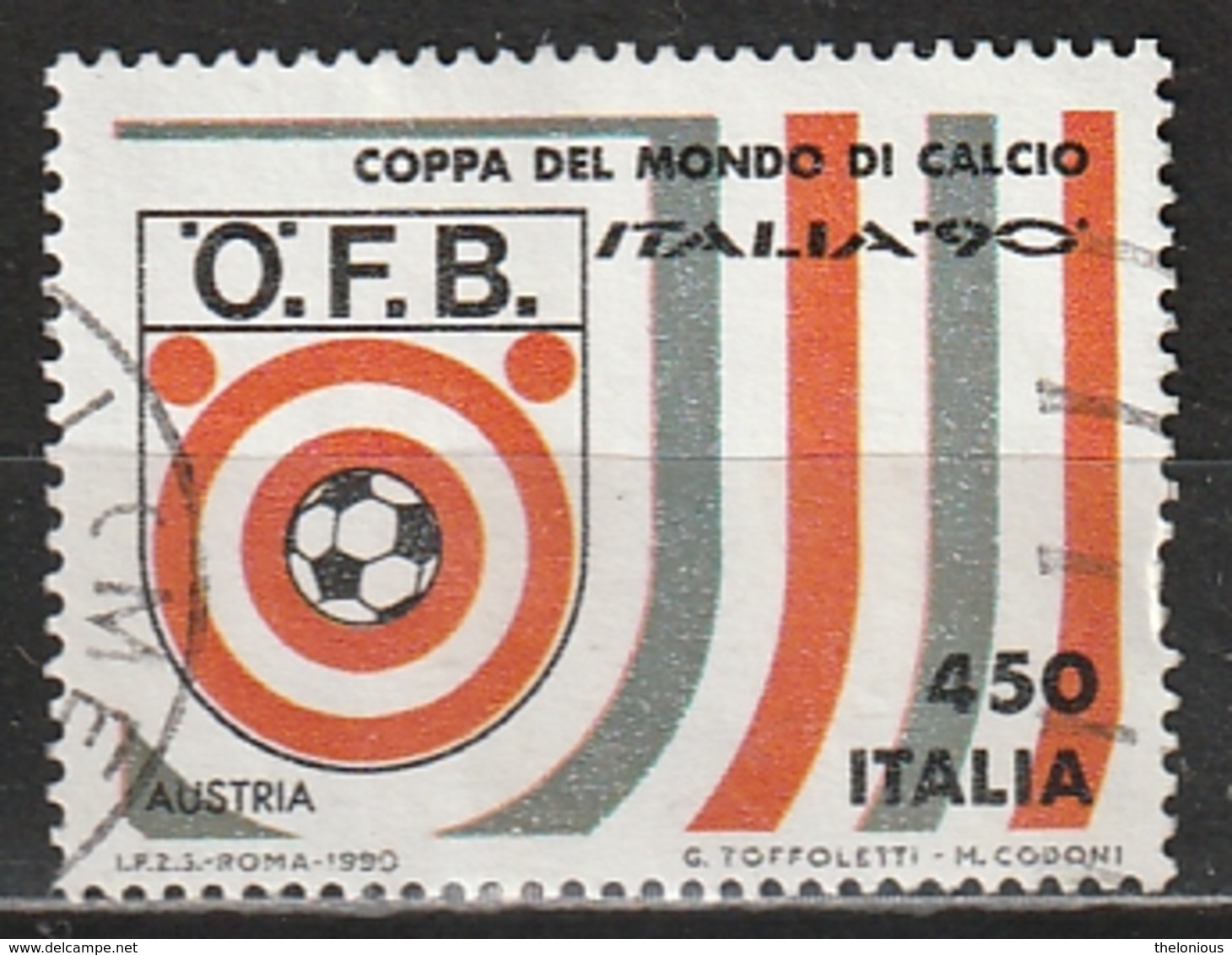 1990 Coppa Del Mondo Di Calcio - Austria - 1981-90: Usati