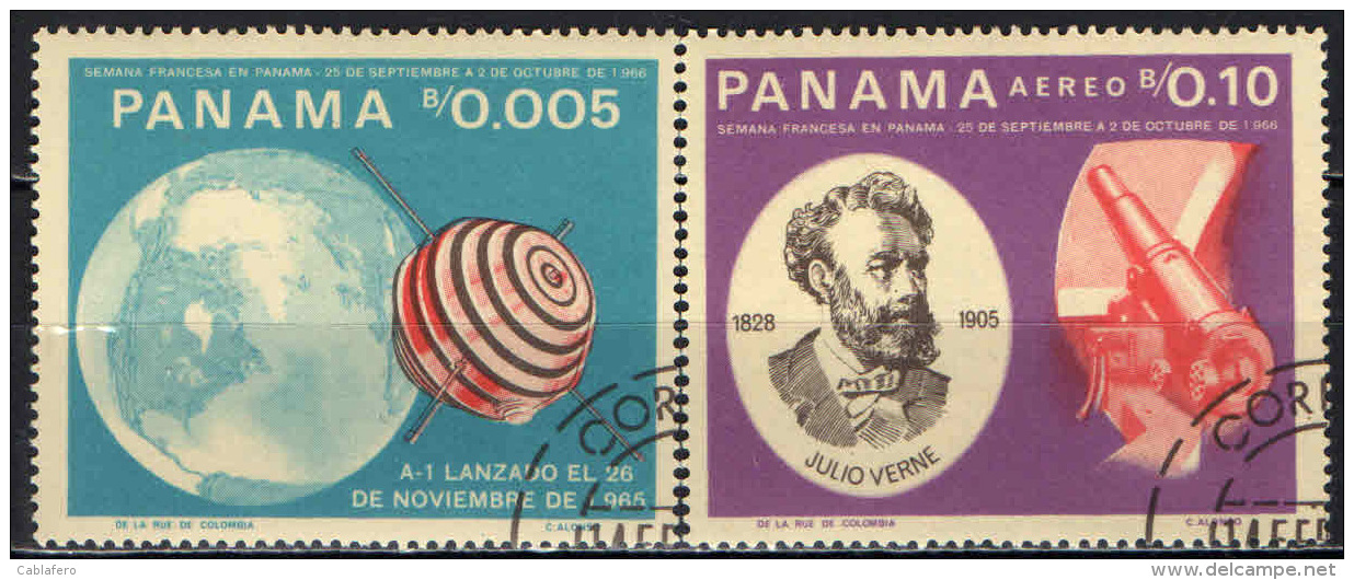 PANAMA - 1966 - JULES VERNE - USATI - Panama