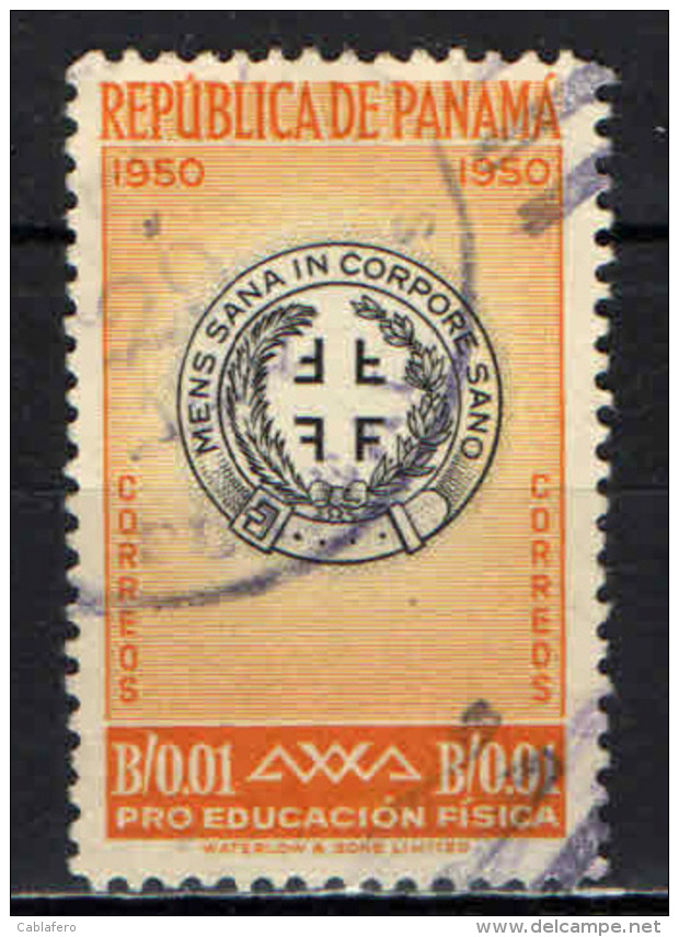 PANAMA - 1952 - GIOCHI OLIMPICI - USATO - Panama