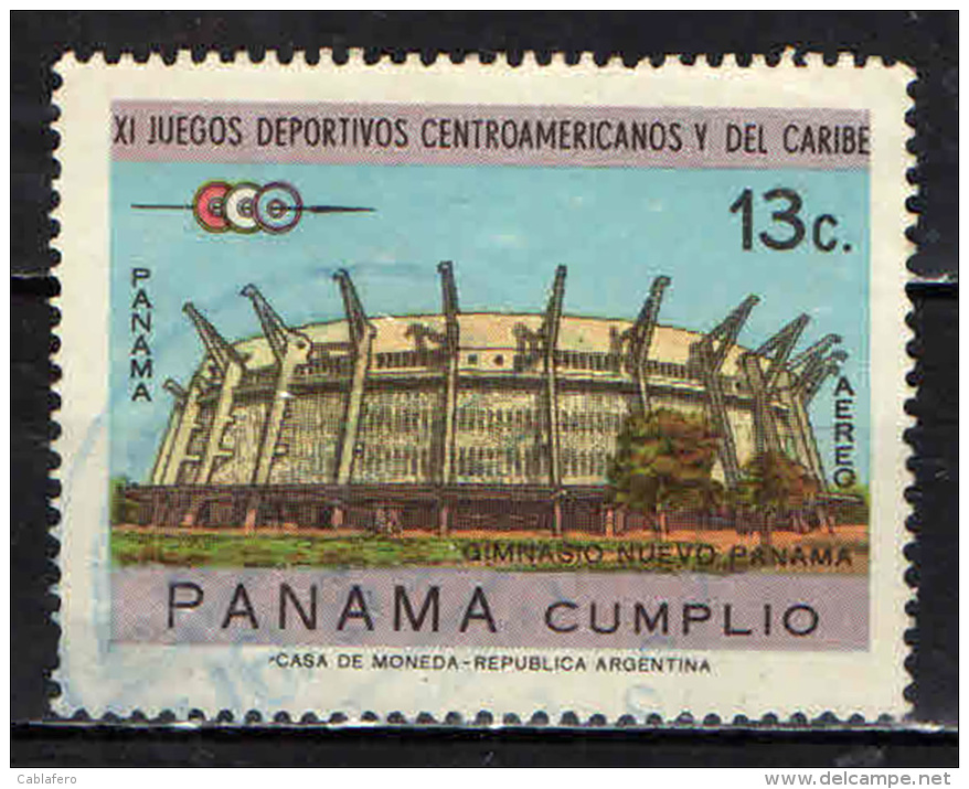 PANAMA - 1970 - NUOVO STADIO DI PANAMA - USATO - Panama