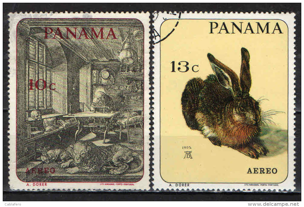 PANAMA - 1967 - DIPINTI DI ALBRECHT DURER - USATI - Panama