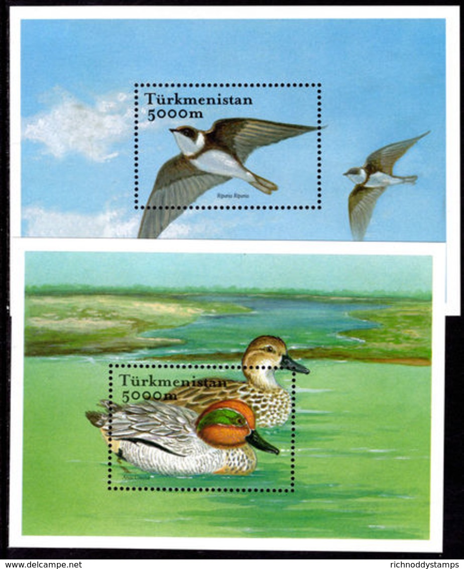 Turkmenistan 2002 Birds Souvenir Sheet Unmounted Mint. - Turkmenistan