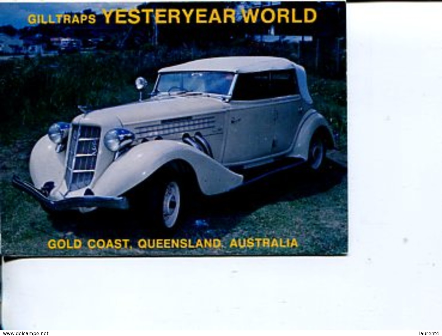 (Booklet 83) Postcard Booklet - Mint / Neuf - QLD - Gold Coast Yesteryear World (old Museum Car) - Gold Coast