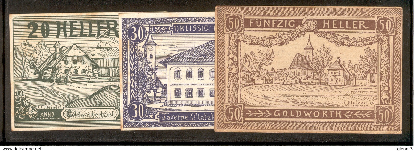 AUSTRIA NOTGELD 248 Goldwoerth Lot 3 - Austria