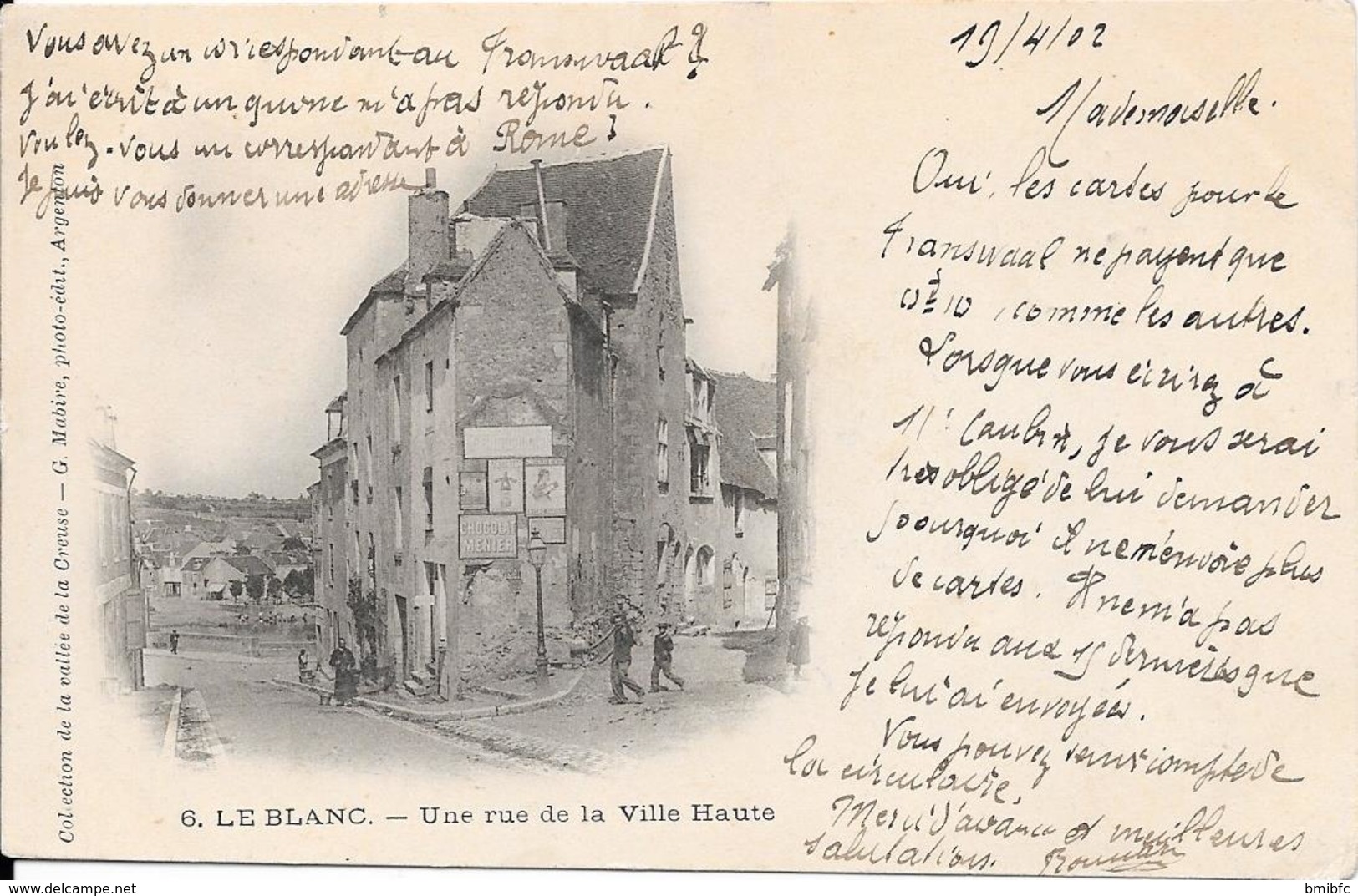 LE BLANC - Une Rue De La Ville Haute - Le Blanc