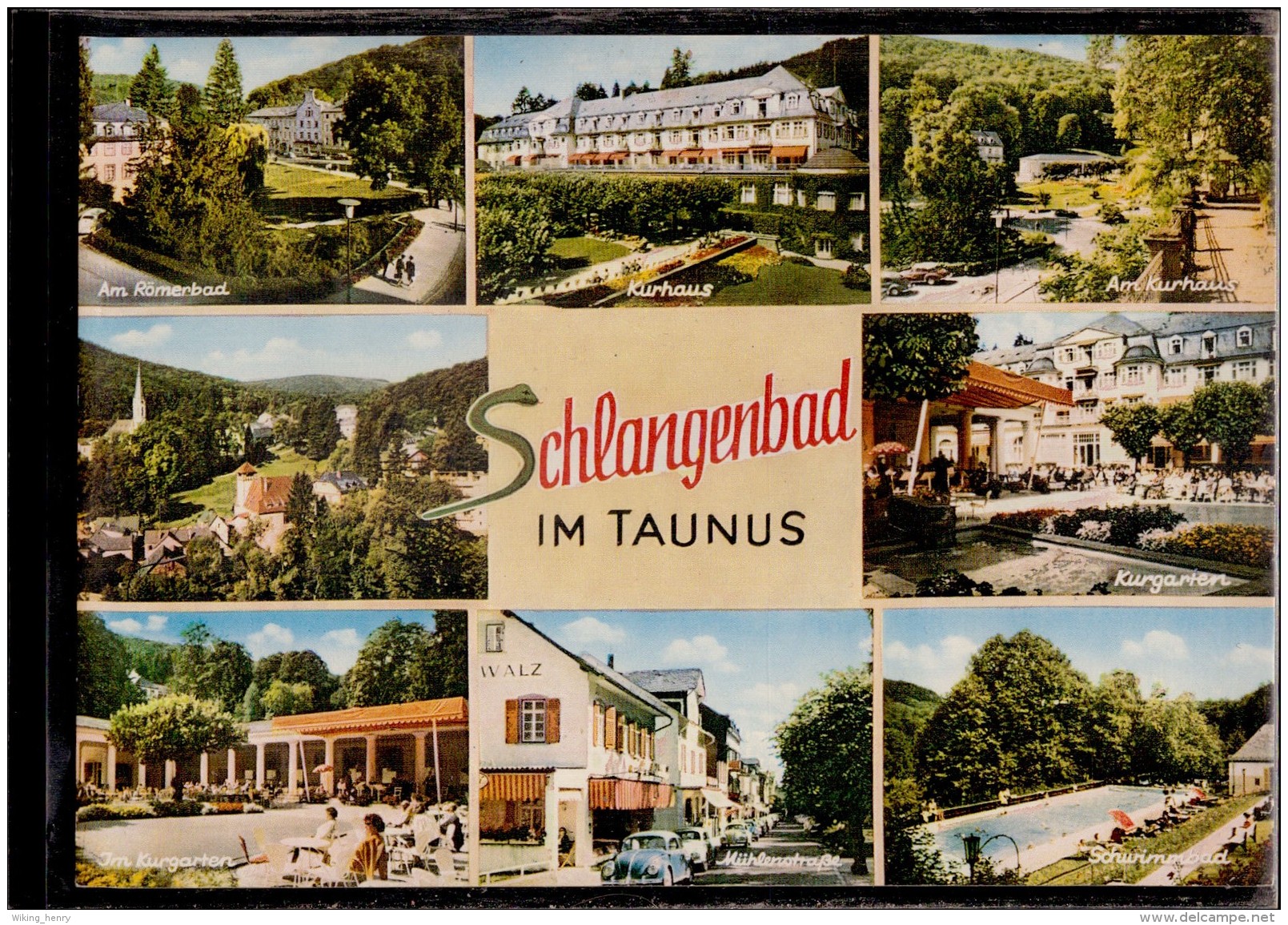 Schlangenbad Im Taunus - Mehrbildkarte 1 - Schlangenbad