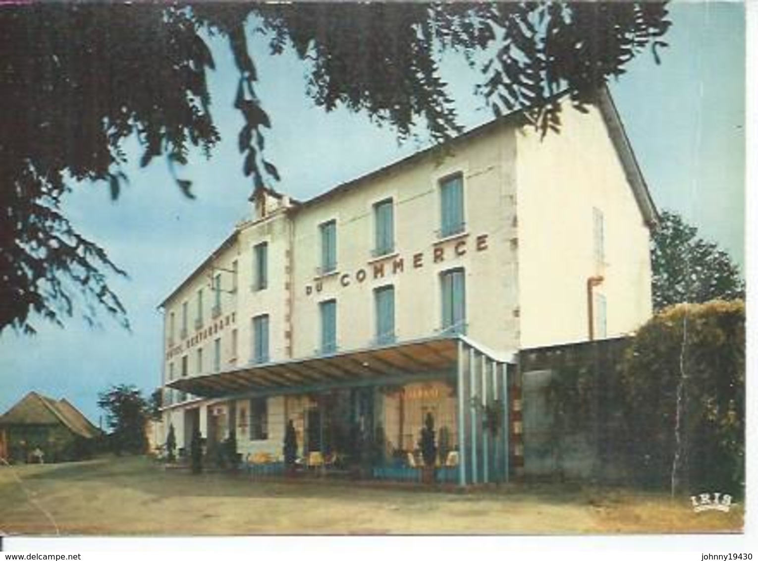 4 - RIEUPEYROUX - HOTEL DU COMMERCE - C. DELMAS, PROPRIETAIRE - Altri & Non Classificati