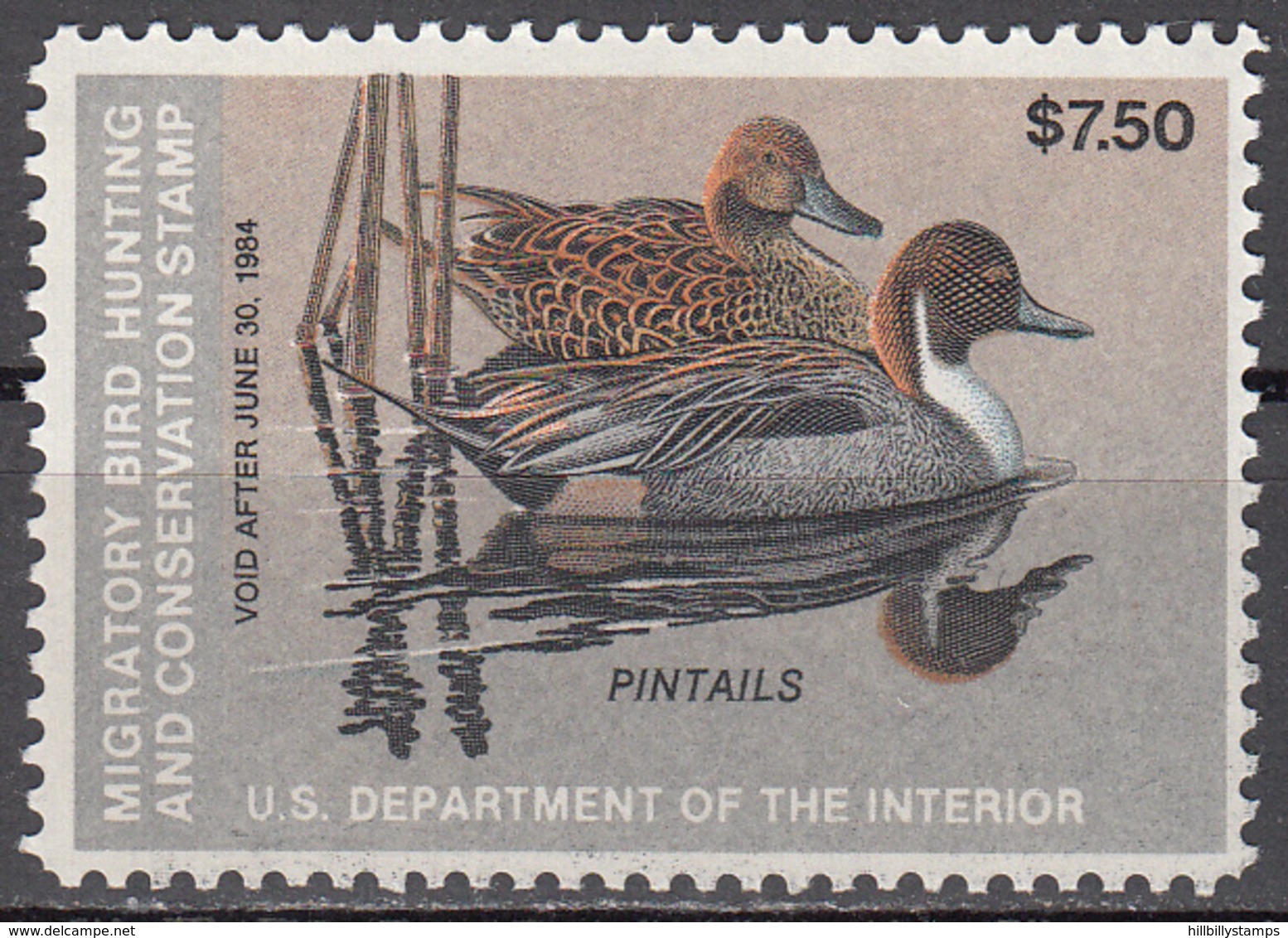 UNITED STATES   SCOTT NO. RW50     MNH    YEAR  1983 - Duck Stamps