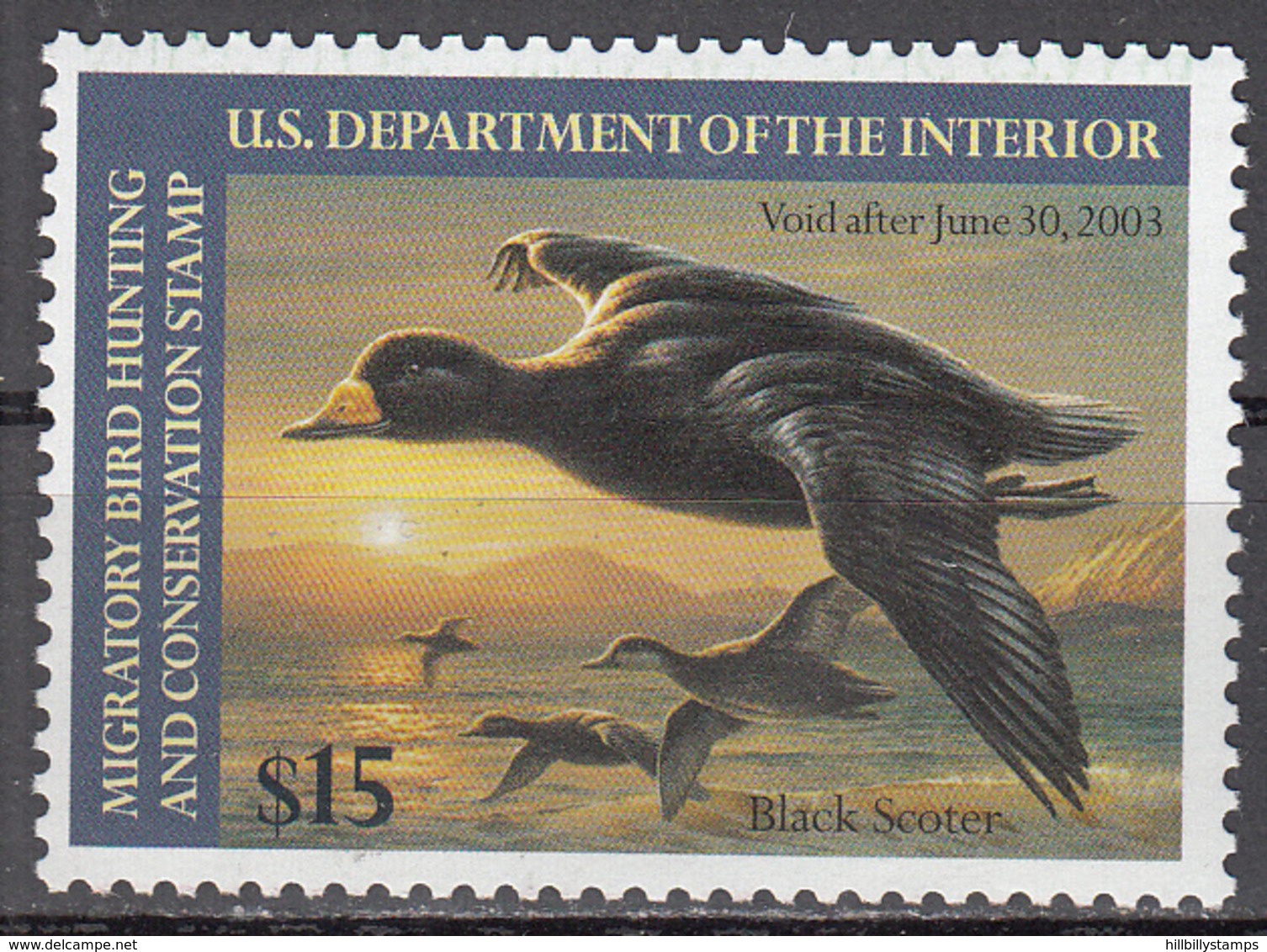 UNITED STATES   SCOTT NO. RW69     MNH    YEAR  2002 - Duck Stamps