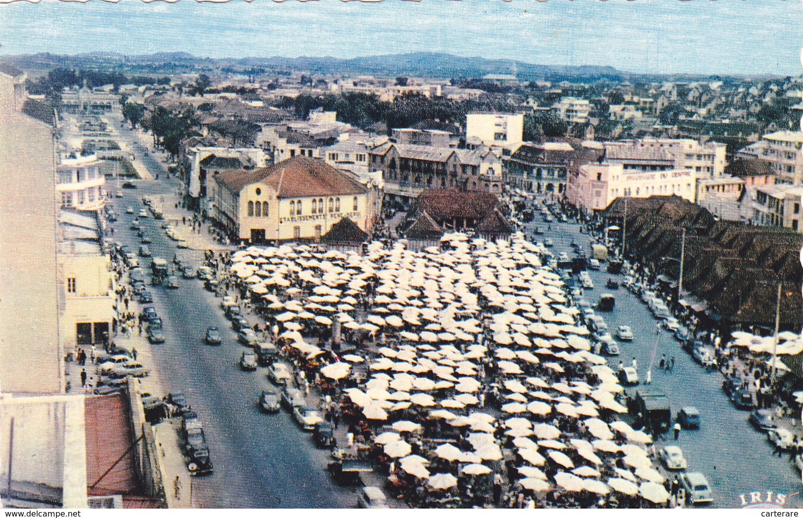 Cpa,Madagascar ,le Marché Du Zoma,public De La Ville D'antananarivo,capitale Malgache ,hebdomadaire,océan Indien - Madagascar