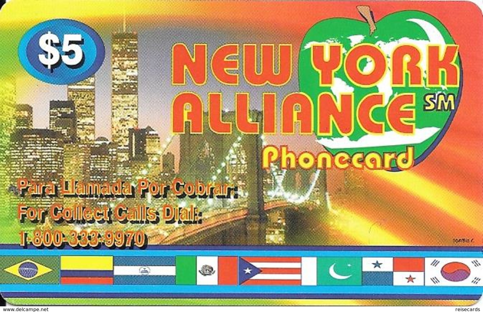 IDT: UTA Alliance New York Tel No ....9970 Orange 3 Month - Sonstige & Ohne Zuordnung