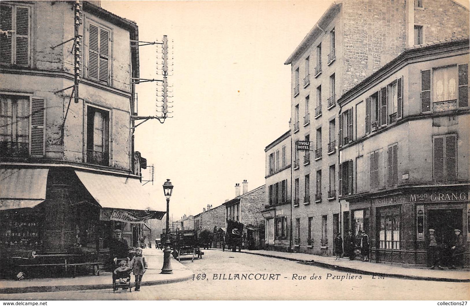 92-BILLANCOURT- RUE DES PEUPLIERS - Boulogne Billancourt