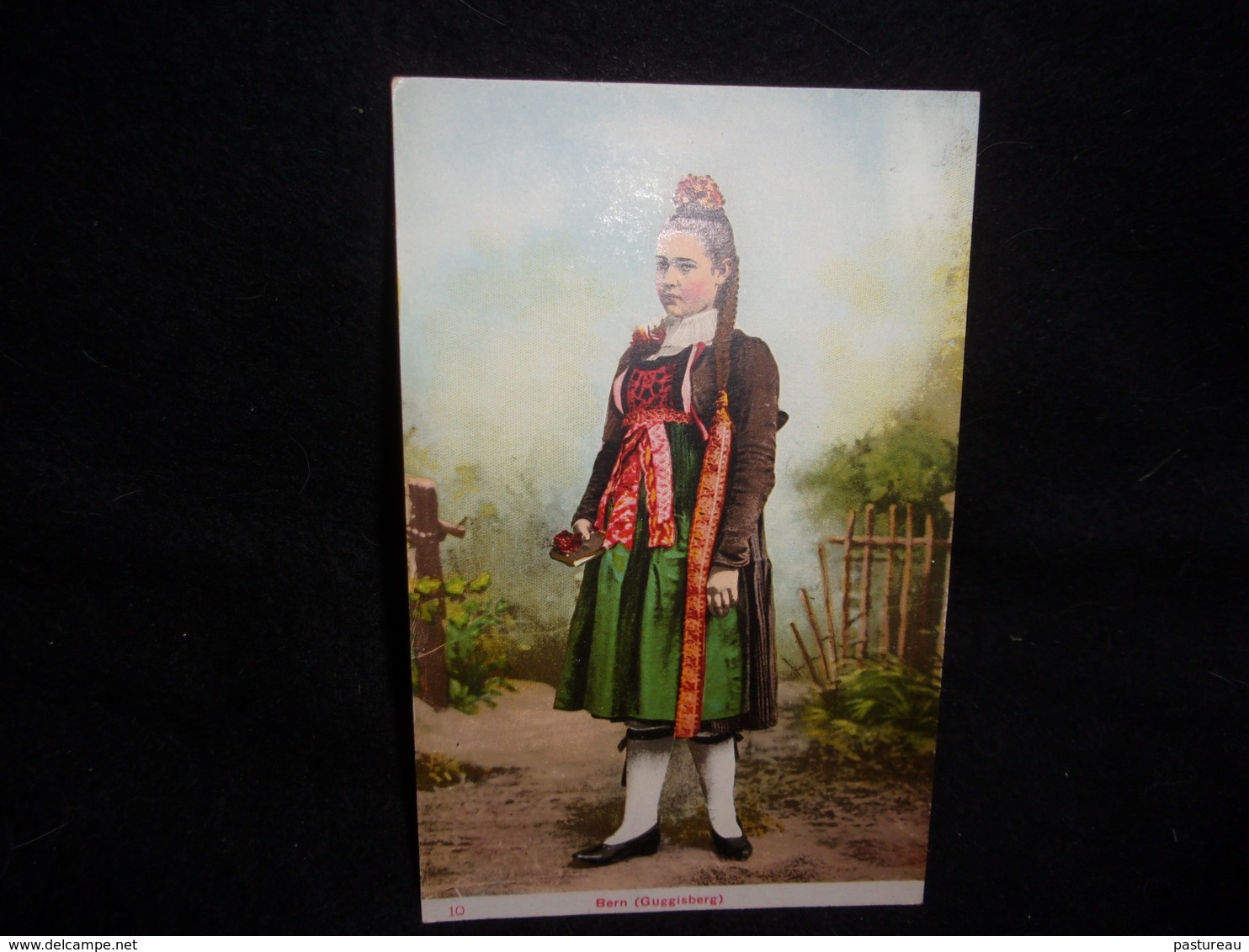 Suisse . Costume .Bern (  Guggisberg ) Voir 2 Scans . - Guggisberg