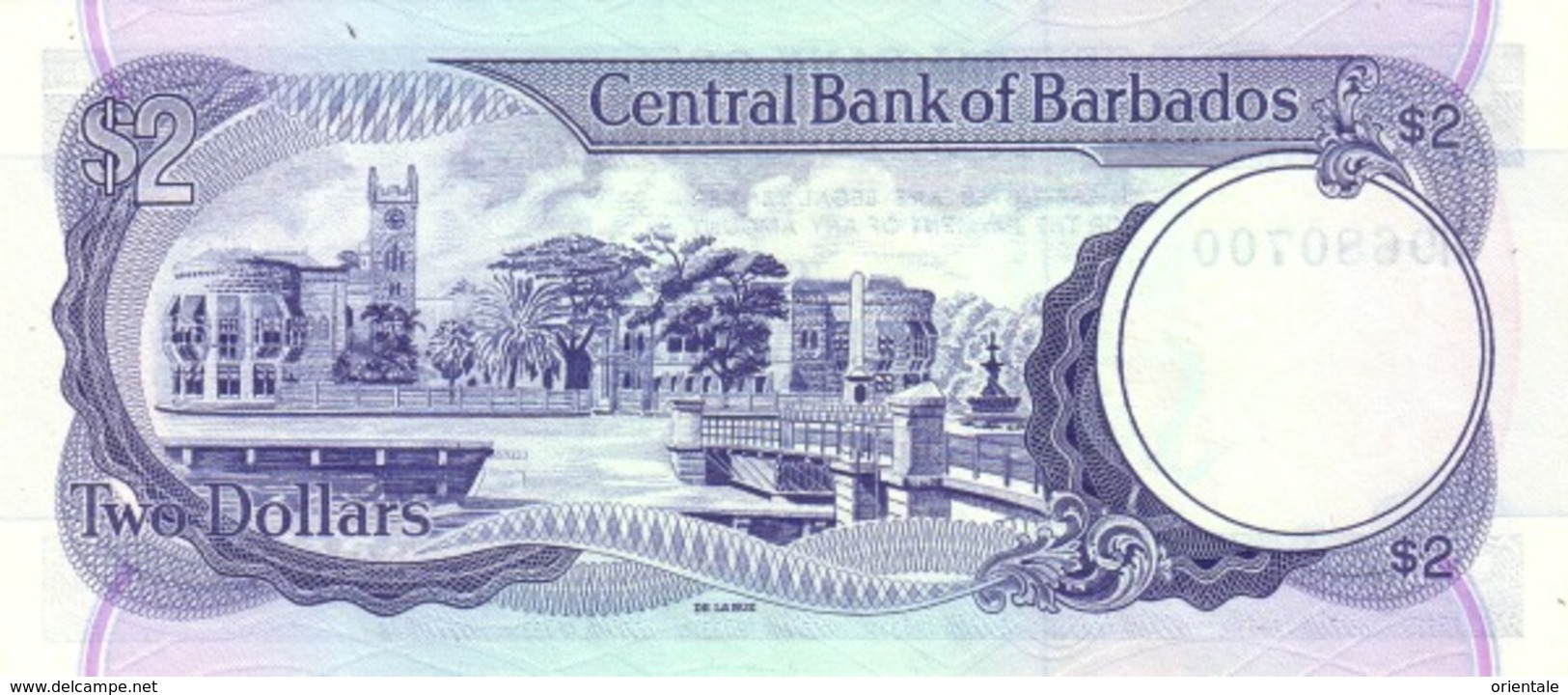 BARBADOS P. 36 2 D 1986 UNC - Barbades