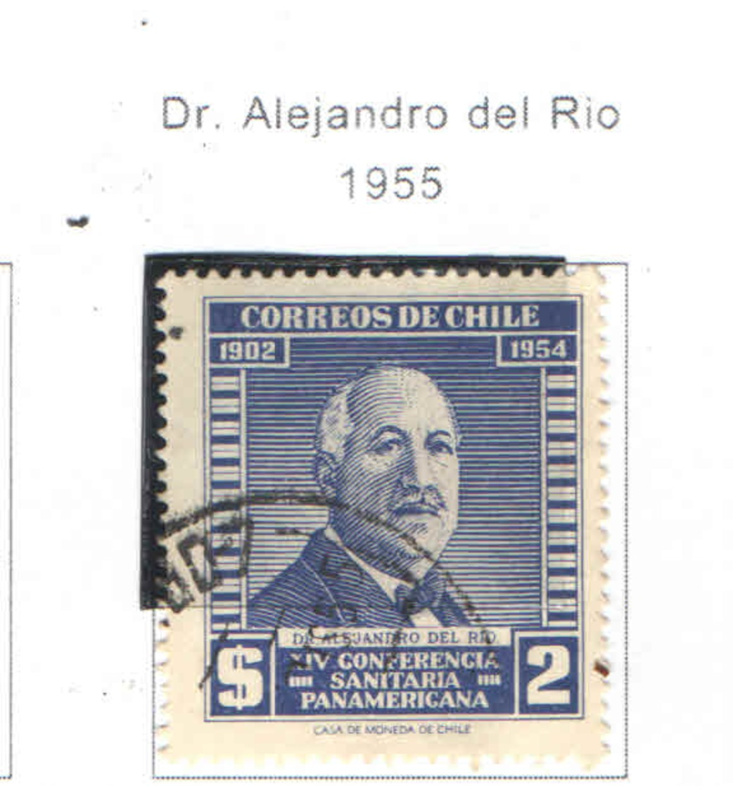 Chile PO 1955 Del Rio  Scott.288 See Scan On Scott.Page Used - Cile