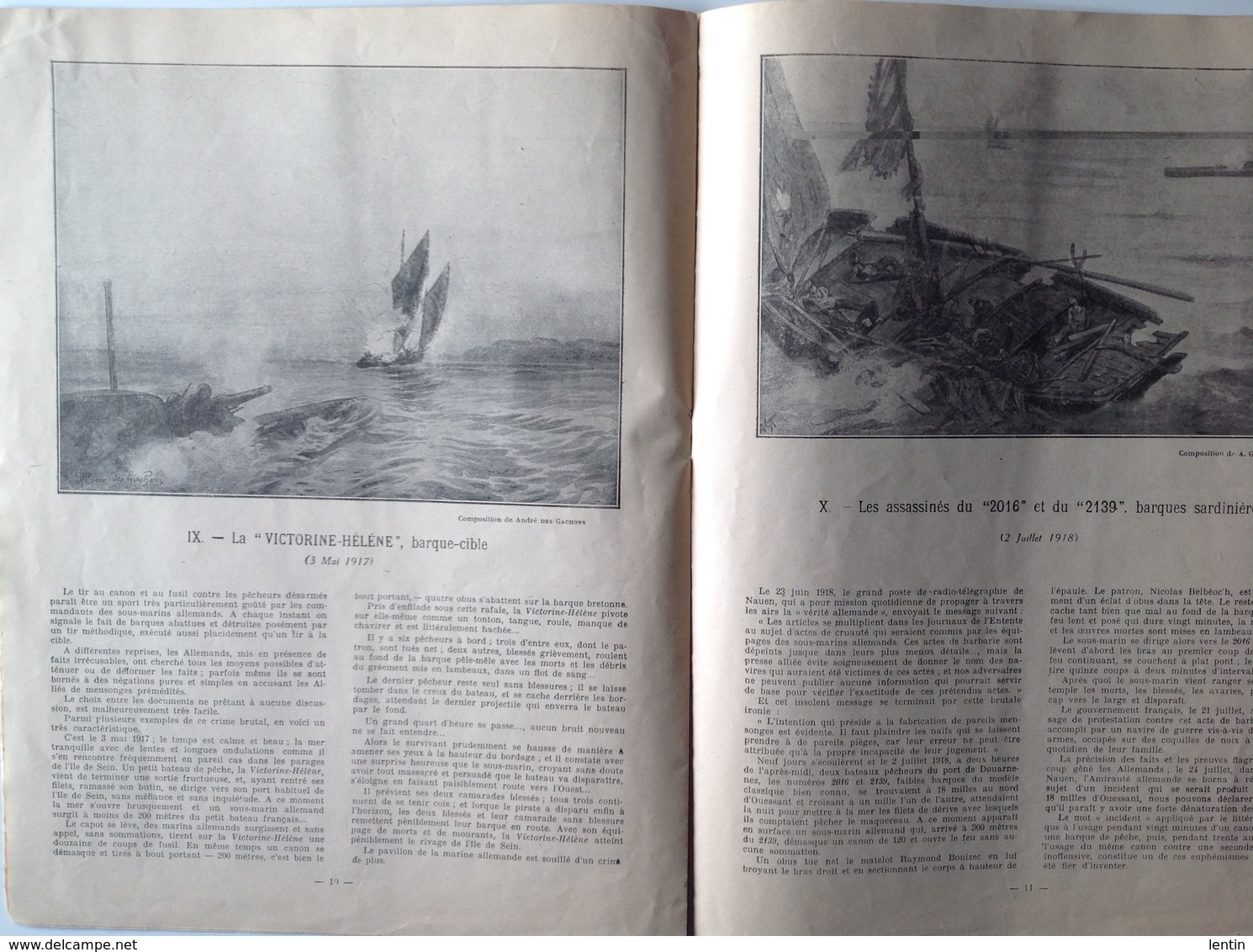 Revue - La Ligue Maritime Déc 1918 - Les Attaques Bateaux Guerre 14/18 - Lusitania, Sussex, J. Mason, Etc.. - 1900 - 1949