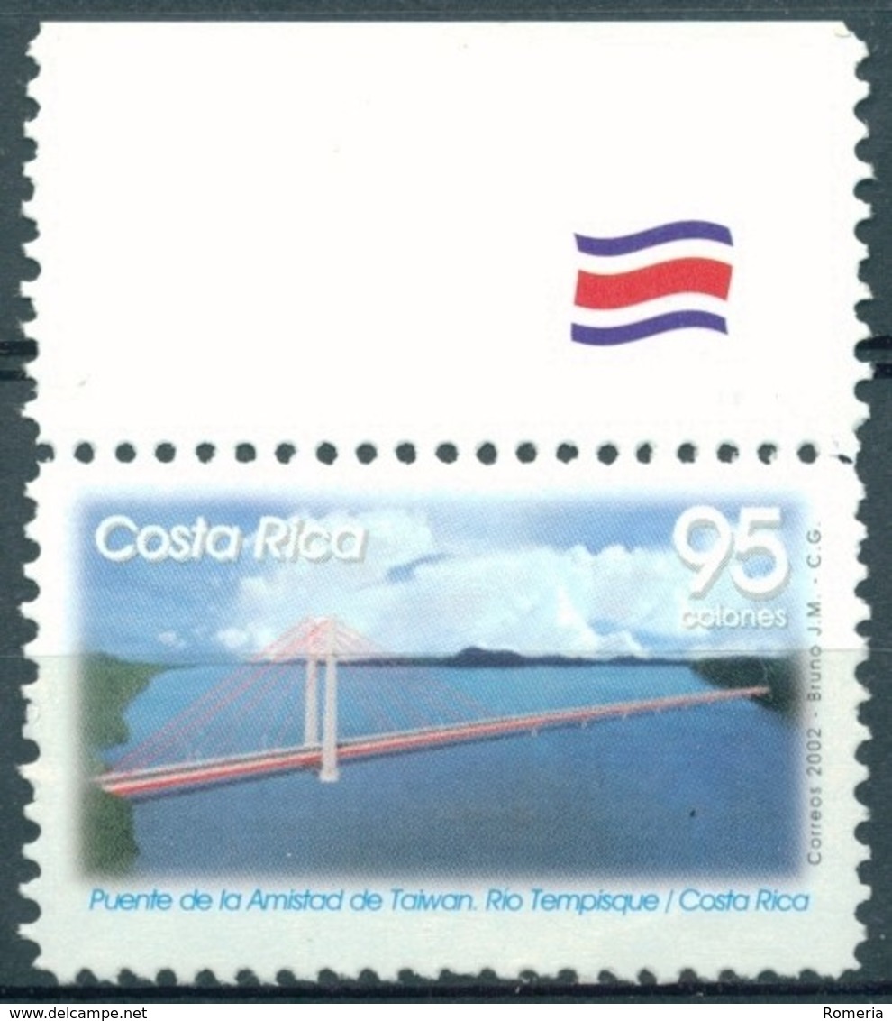 Costa Rica - 2002 - Yt 707 - Pont De L'Amitié De Taïwan - ** - Costa Rica