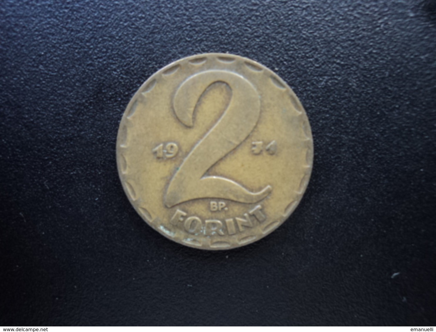 HONGRIE : 2 FORINT  1971 BP   KM 591    TTB - Hungary