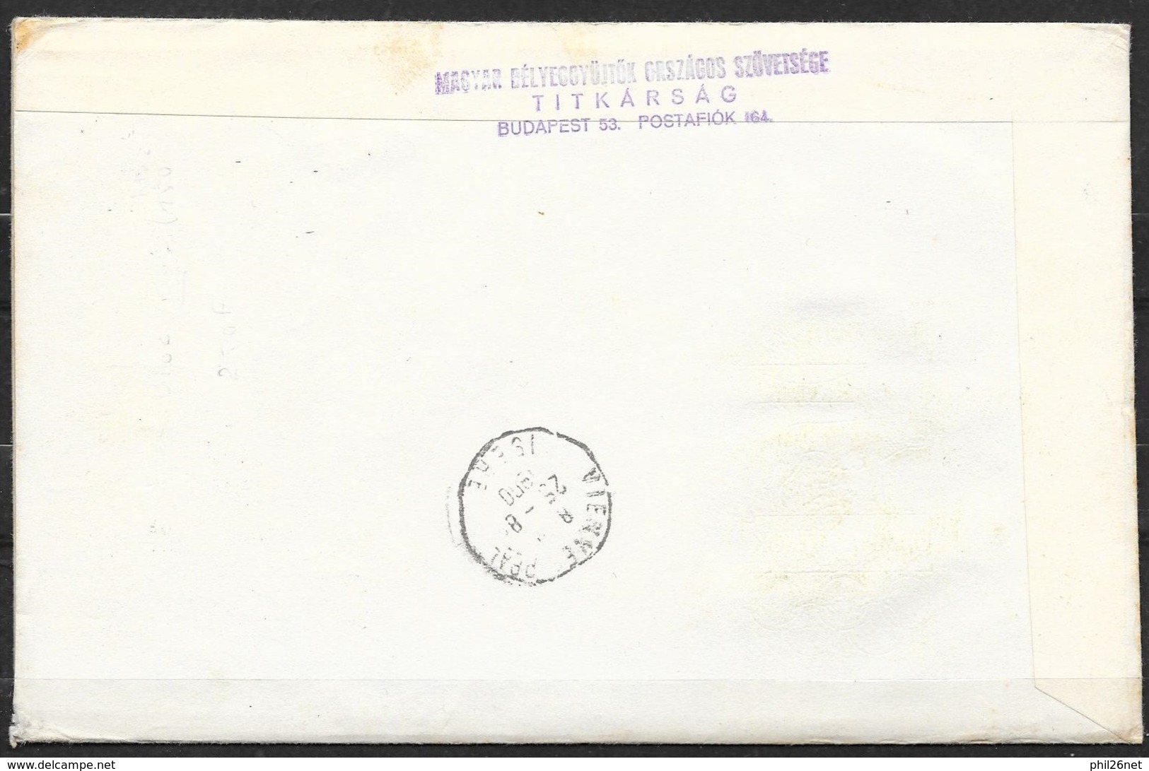 RR  FDC  Lettre Illustrée Recommandée Circulée Budapest 21/8/1960 à Vienne Le 25/8/1960 Cachets Bloc Feuillet N° 36 TB - FDC