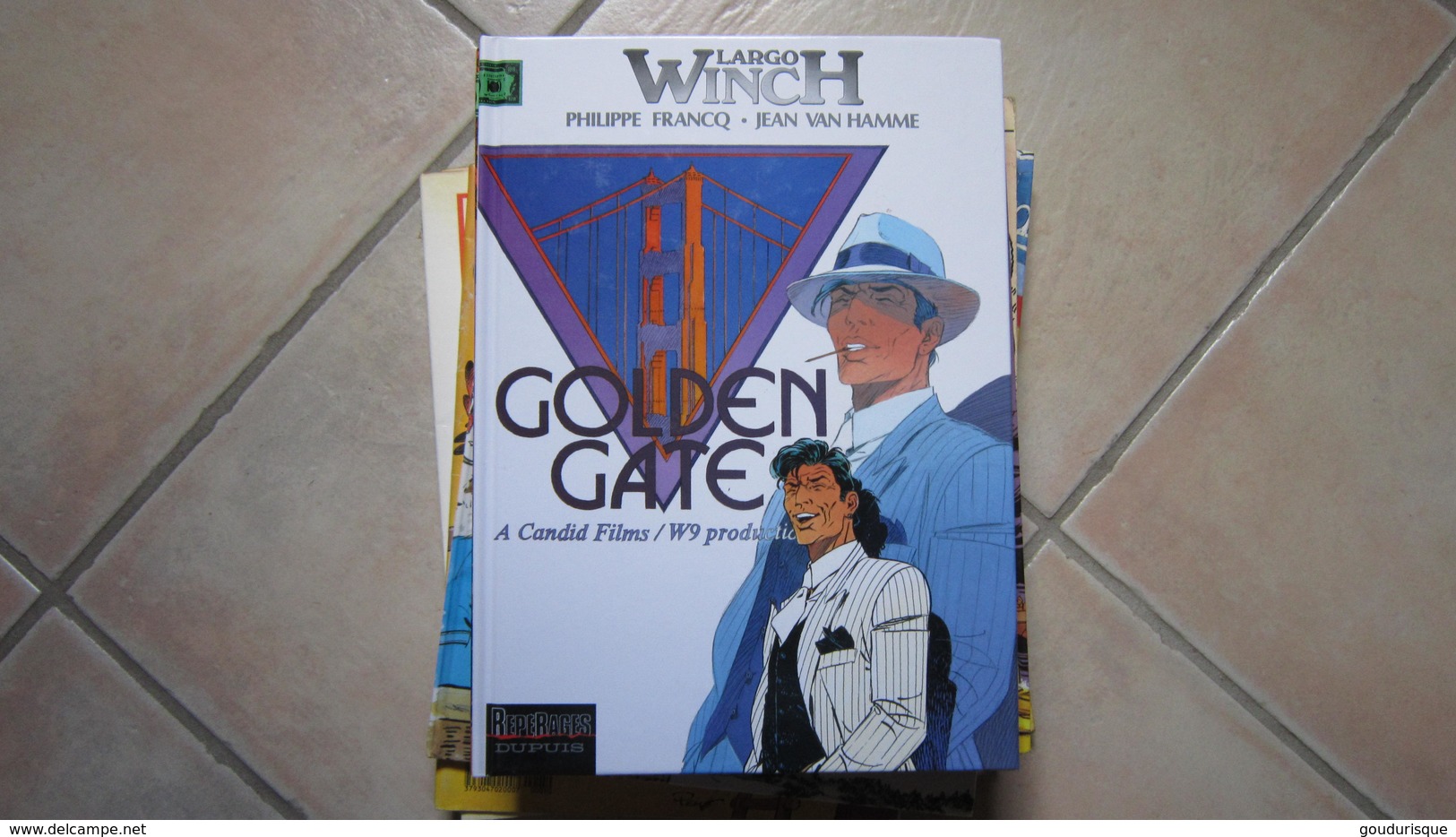 EO LARGO WINCH T11 GOLDEN GATE     FRANCQ/VAN HAMME - Largo Winch