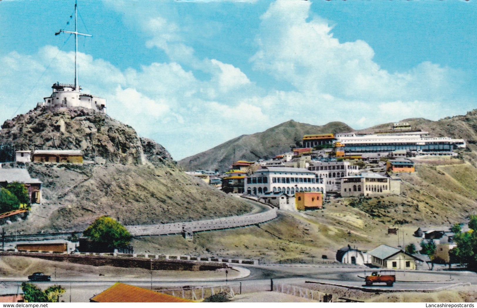 Postcard Aden / Yemen Signal Hill And RAF Hospital Barrack Hill My Ref  B12173 - Yemen