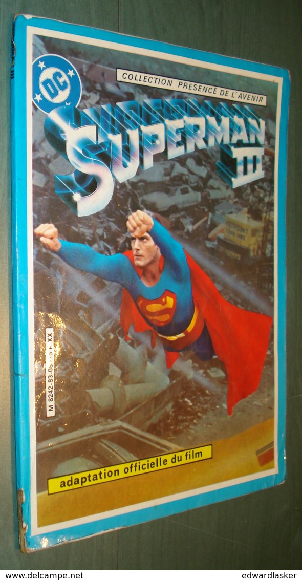 SUPERMAN III - DC - Sagedition 1983 - Coll. Présence De L'Avenir - Assez Bon état - Superman