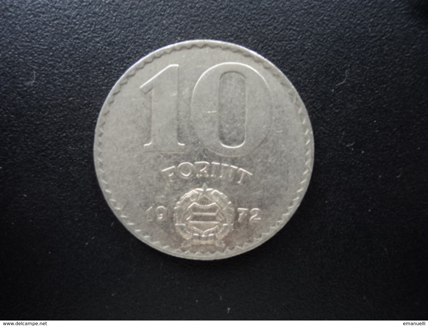 HONGRIE : 10 FORINT  1972 BP   KM 595    SUP - Ungheria