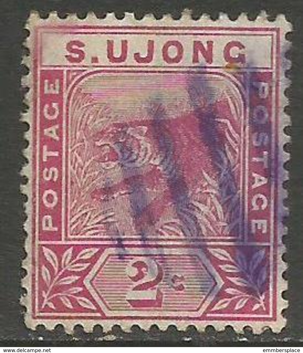 Sungei Ujong - 1891-4 Tiger 2c Used    SG 50 - Trengganu