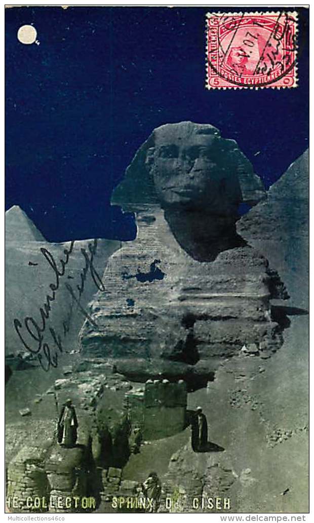 130518 - CARTE MAXIMUM - EGYPTE  The Collector Sphinx De Giseh - Gizeh