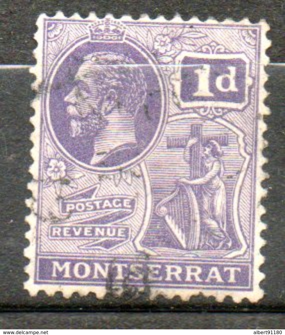 MONTSERAT George V 1916 N°58 - Montserrat