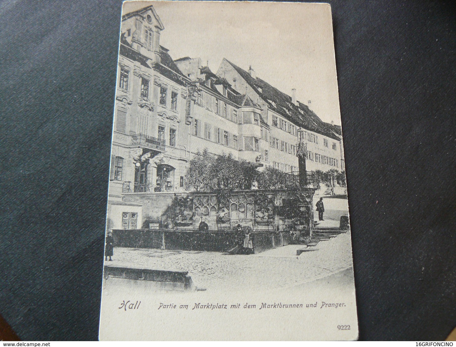 ANCIENT AND VERY BEAUTIFUL NEW SMALL  POSTCARD OF HALL IN GERMANY...9 X 14 Cm. BELLISSIMA DI HALL..NUOVA - Halle I. Westf.