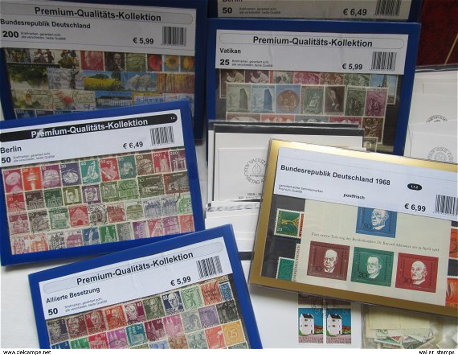Lot With World Stamps - Alla Rinfusa (min 1000 Francobolli)