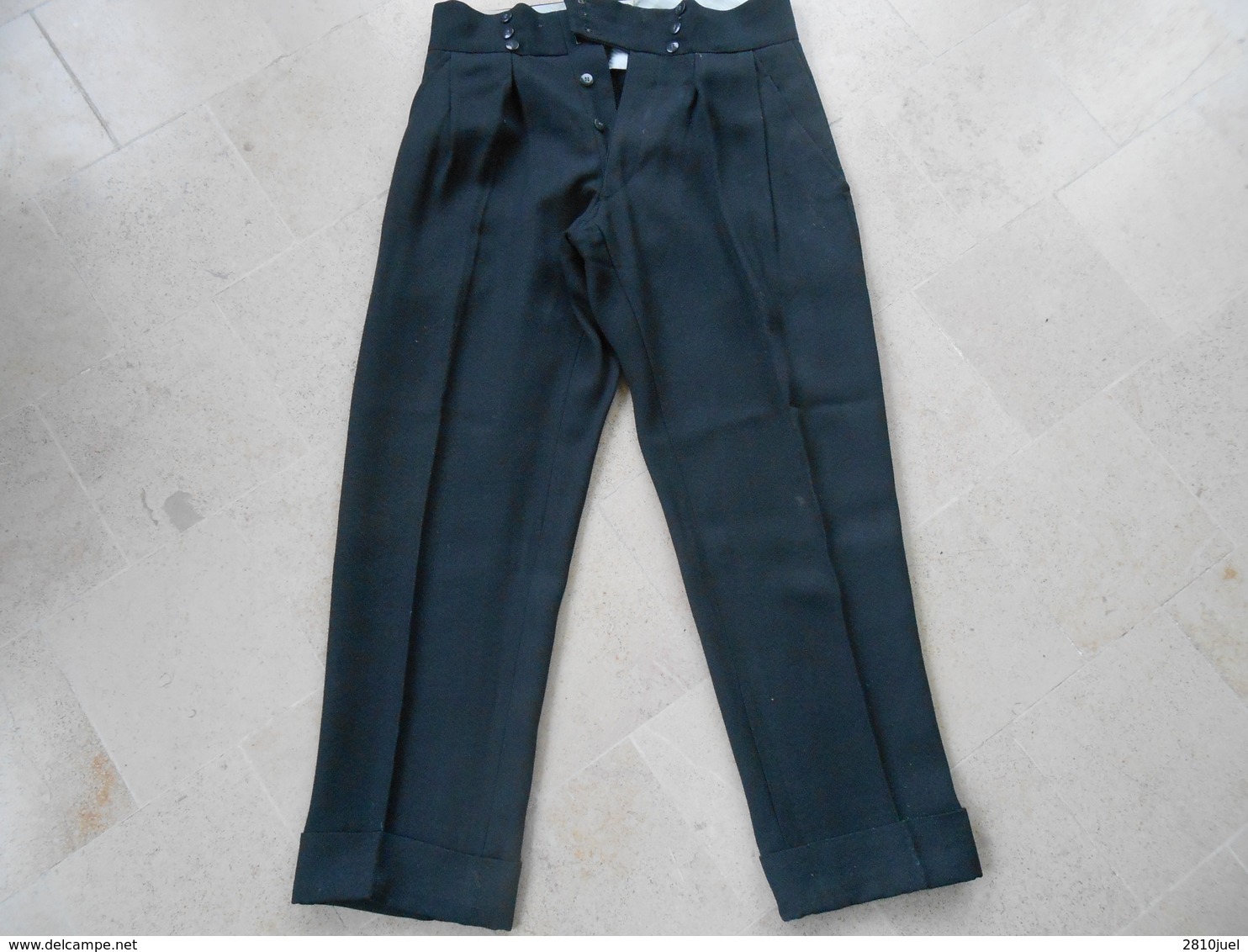 Pantalon Ancien Gris Anthracite - - Suits