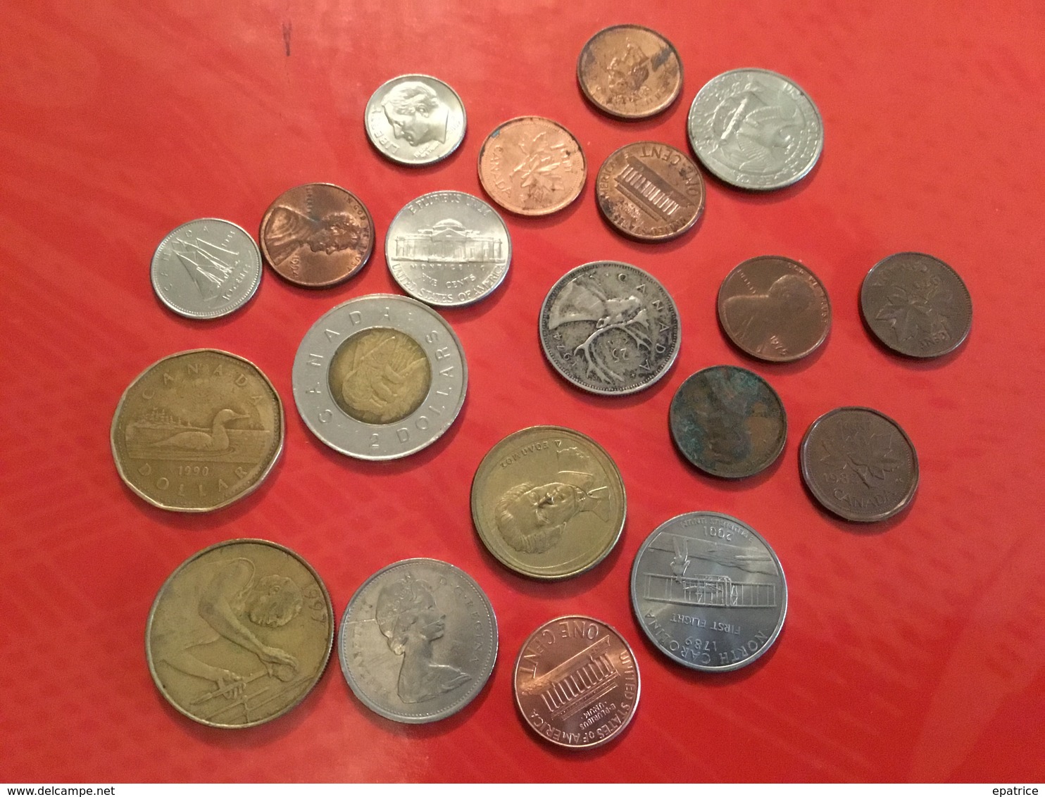 LOT DE 20 Pièces Voir Scan - Lots & Kiloware - Coins