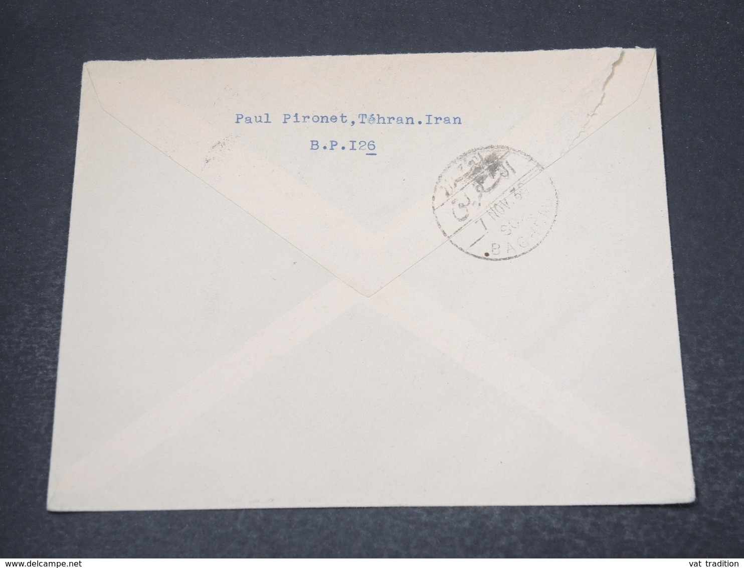 IRAN - Enveloppe De Téhéran Pour Paris En 1939 , Affranchissement Plaisant - L 16937 - Iran