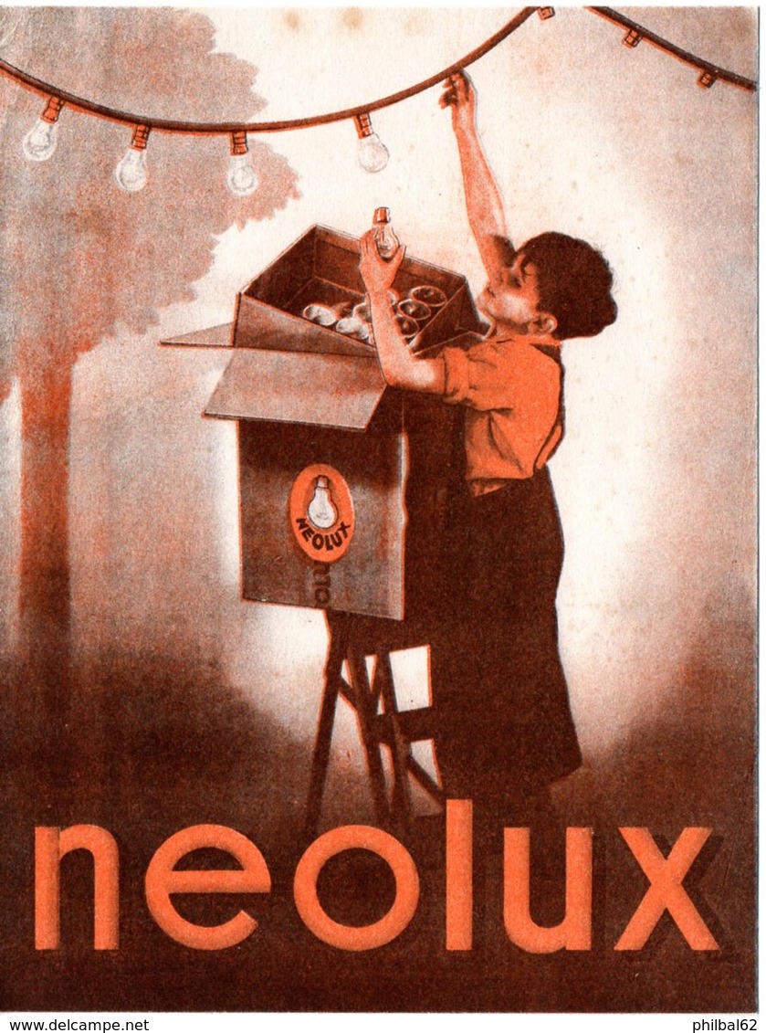 Buvard Neolux, Lampes, Ampoules électriques - N