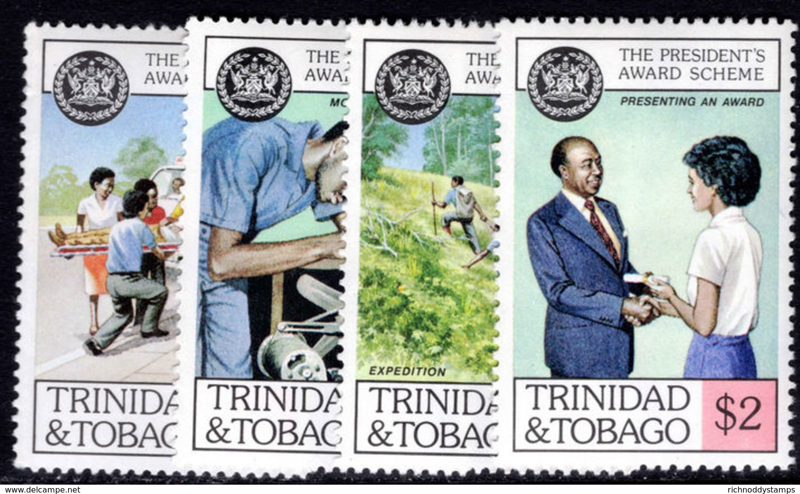 Trinidad & Tobago 1981 Presidents Award Scheme Unmounted Mint. - Trinidad & Tobago (1962-...)