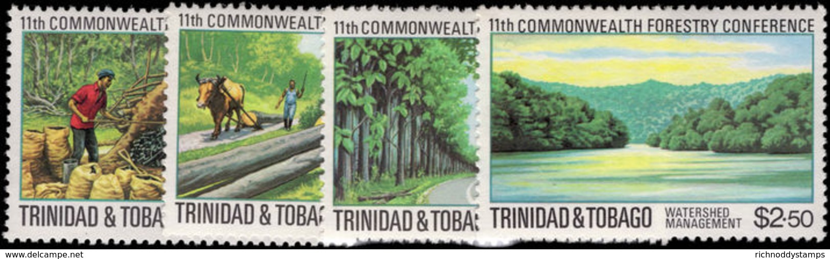 Trinidad & Tobago 1980 Forestry Unmounted Mint. - Trinité & Tobago (1962-...)