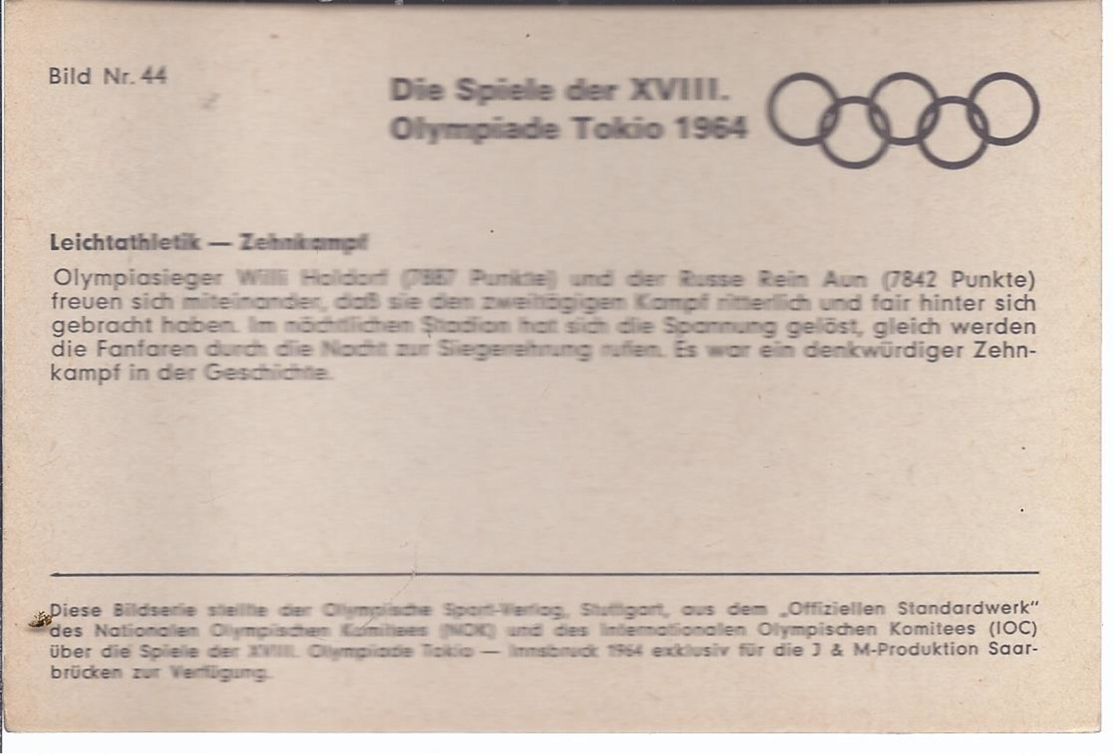 Die Spiele Der XVIII Olympiade Tokio 1964   (89680a-022) - Autres & Non Classés