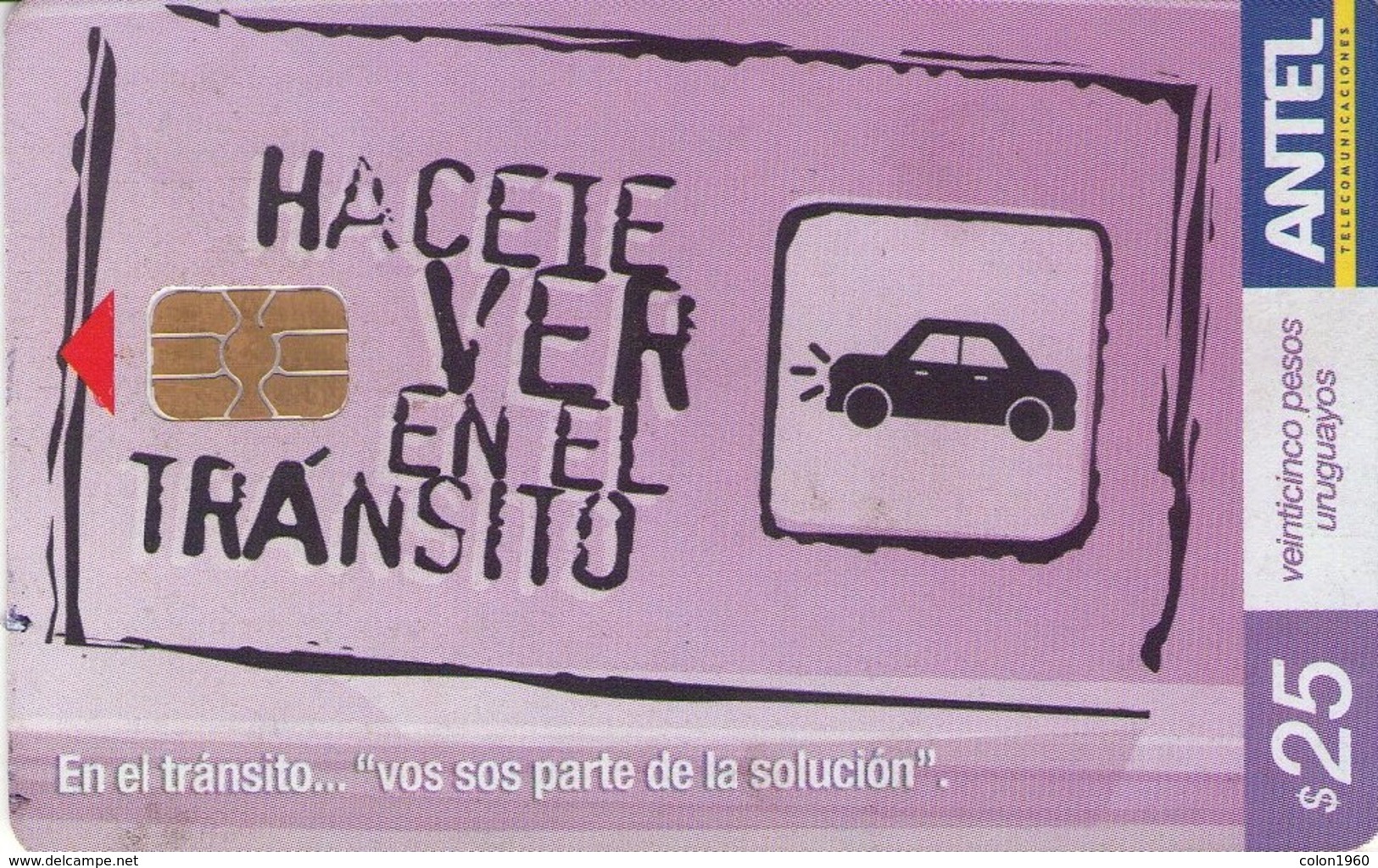 TARJETA TELEFONICA DE URUGUAY, 494a (012) - Uruguay