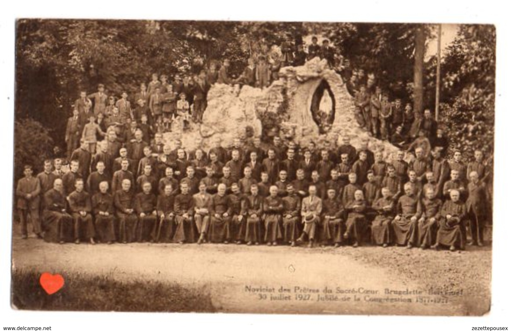 36809-ZE-BE-Noviciat Des Prêtres Du Sacré-Coeur,Brugelette -Belgique 30 Juillet 1927-Jubilé De La Congrégation 1877-1927 - Brugelette