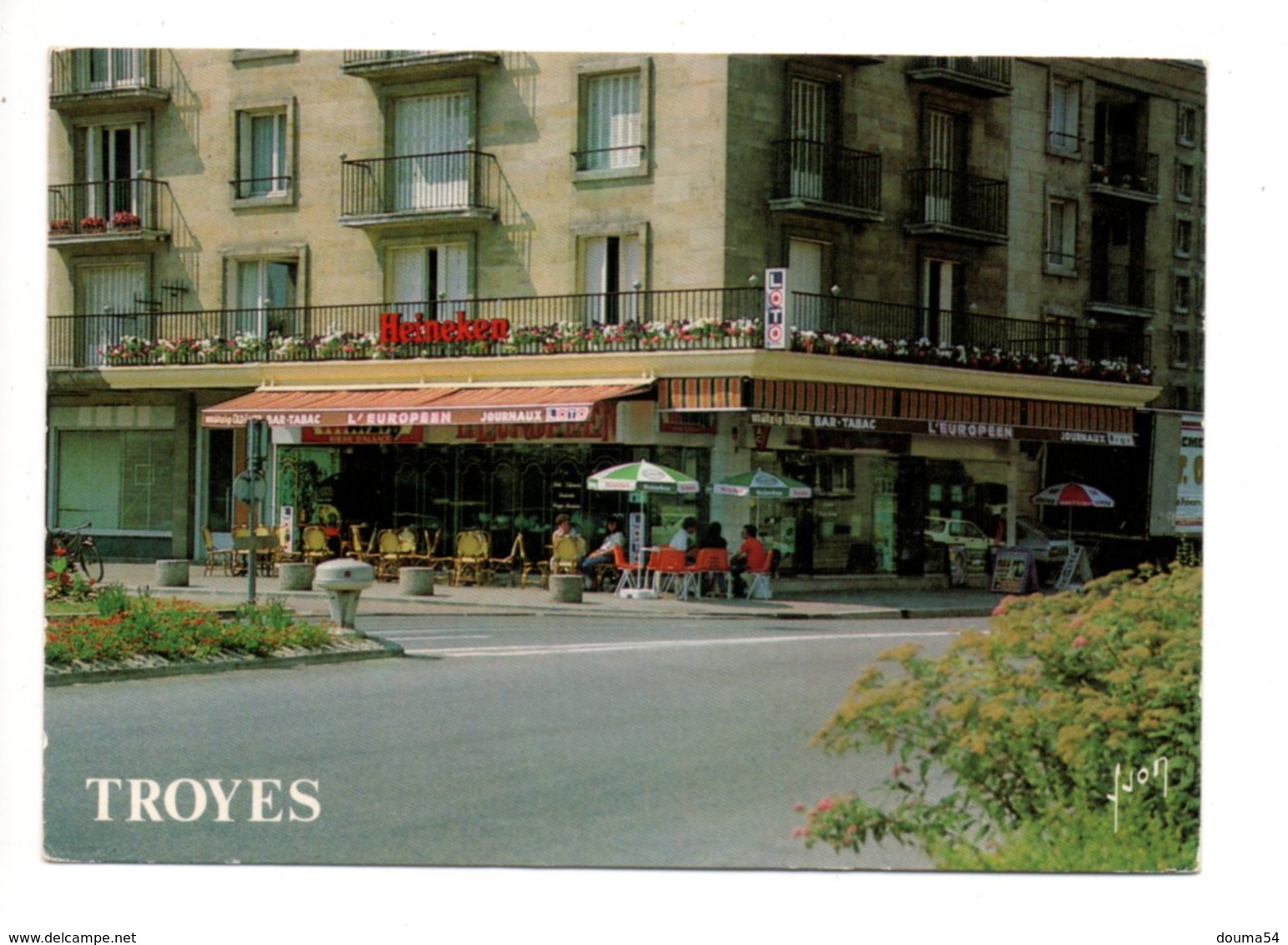 TROYES (10) - "L'Européen" - Bar Tabac - Troyes