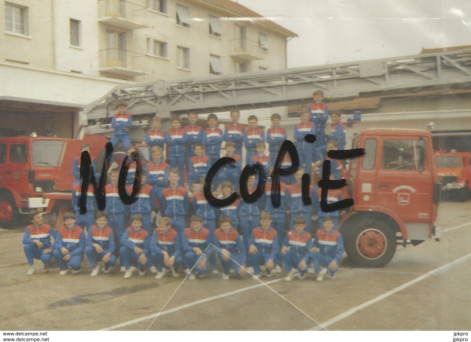 25 - PONTARLIER - Les Jeunes Sapeurs Pompiers - 1986 - SAPEURS-POMPIERS - Pontarlier