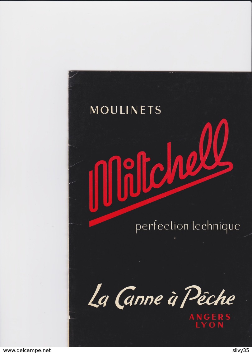 CATALOGUE MITCHELL 1958 MOULINETS - CANNE A PECHE - Publicités