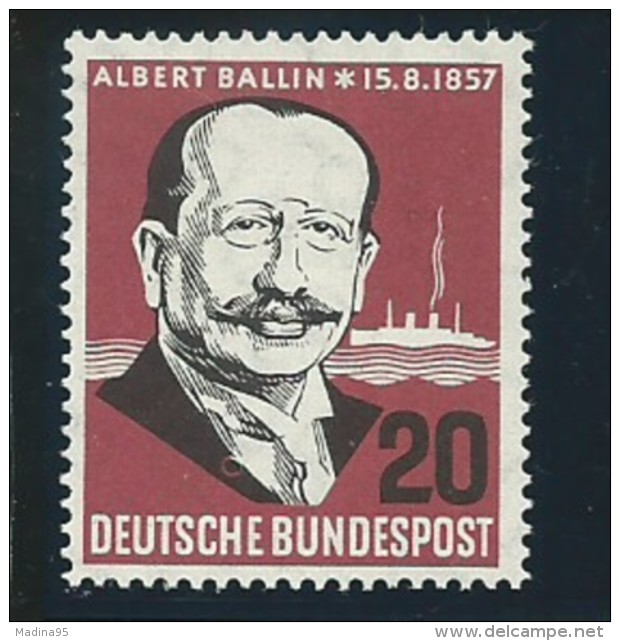 ALLEMAGNE-RFA: **, N° YT 138, TB - Unused Stamps