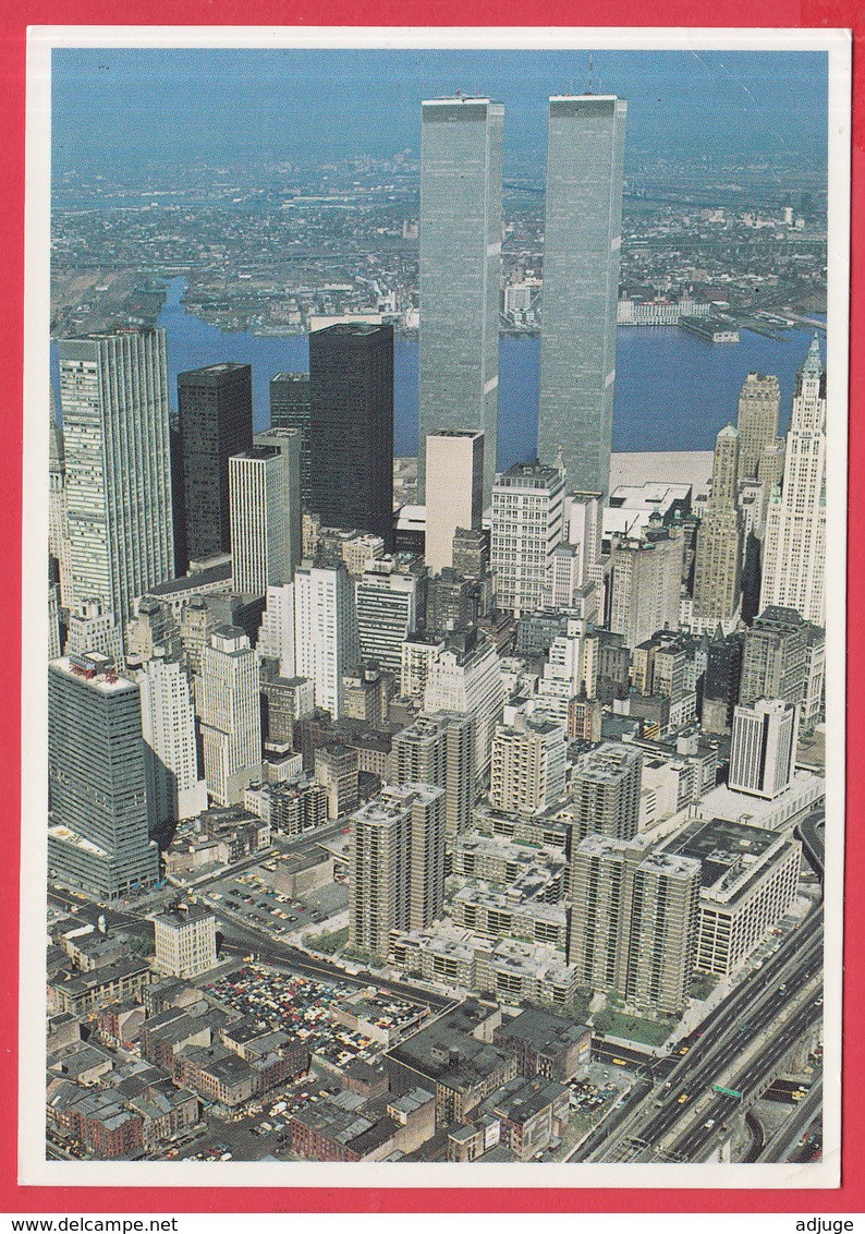 USA- NEW YORK - Aérial View - WORLD TRADE CENTER - *SUP**- 2 SCANS - World Trade Center