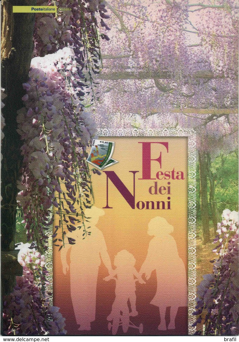 2007 Italia, Folder  " Festa Dei Nonni " Al Prezzo Di Copertina - Folder